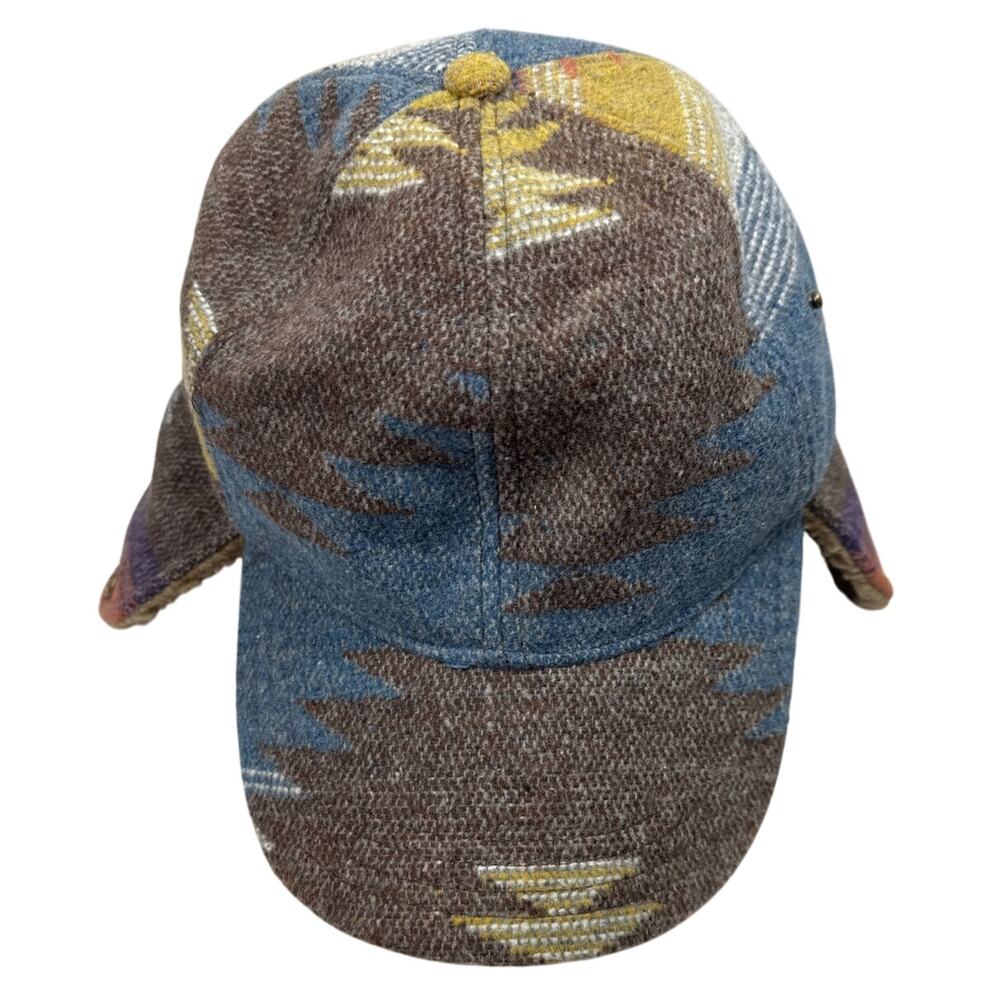 Scala Women's Sapos Earflap Cap Hat, One Size Aztec Pattern - Picture 8 of 12